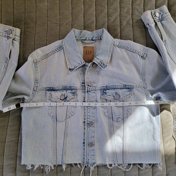 GAP Denim Jacket Small - Picture 5 of 8
